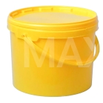 Контейнер для временного хранения медицинских отходов 10л , класс Б (желтый)