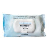 Салфетки дезинфицирующие Абактерил-Актив 120шт мягкая упаковка