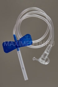 Катетер для вливания в малые вены (игла- бабочка) стерильный G 23 (100 шт) VM