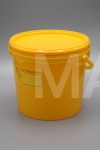 Бак-емкость для сбора отходов Класс Б (желтый) 12 л 