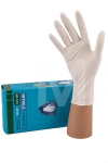 Перчатки нитриловые текстур. н/о н/с размер M (50 пар) Safe&Care, белые