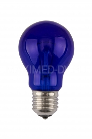 Лампа накаливания вольфрамовая (синяя) (60 Вт)  