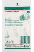Пластырь-повязка для фиксации катетеров (канюль) на полимерной пленочной основе 6х7см  134364
