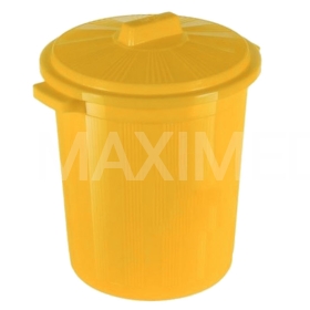 Контейнер для временного хранения медицинских отходов 50л , класс Б (желтый)