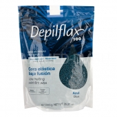 Воск в гранулах (пленочный) Depilflax СИНИЙ 1000гр