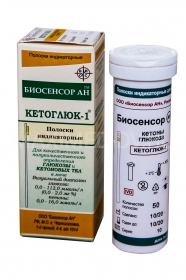Кетоглюк-1 №50(Глюкоза,кетоны)