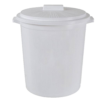 Контейнер для временного хранения медицинских отходов 50л , класс А (белый)