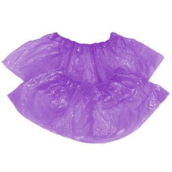 Бахилы "ЭКСТРА" 3г ФИОЛЕТОВЫЕ 50пар Медсервис