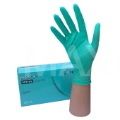 Перчатки нитриловые размер S 50пар MediOk MINT зеленые