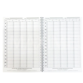 Журнал для регистрации клиентов 100 страниц