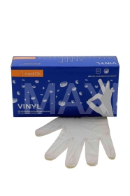 Перчатки виниловые размер L 50пар MediOK