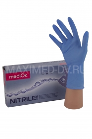 Перчатки нитриловые размер XL 100пар MediOK сиреневые