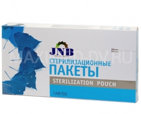 Пакеты для стерилизации БУМАГА/ПЛЕНКА 90х230мм 200шт JNB