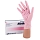 Перчатки нитриловые размер M 50пар NitriMax розовые