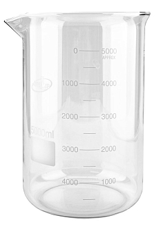 Стакан лабораторный Н-1-5000 ТС