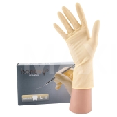 Перчатки латексные двойной хлоринации размер XL 50пар Benovy.