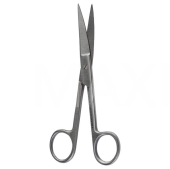 Ножницы с 2-мя острыми концами вертикально-изогнутые 145 мм