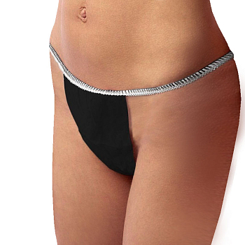 Трусики-бикини женские Tanga 25шт черные