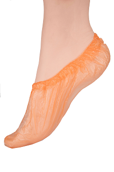 Бахилы «СТАНДАРТНЫЕ» 2,8г 50пар оранжевые