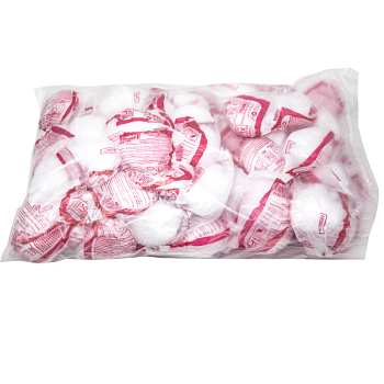 Носочки-бахилы одноразовые размер XL 100пар инд.упак белые/черные Медикосм