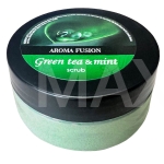 Скраб для тела сахарно-соляной Зеленый чай и Мята 150мл