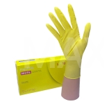 Перчатки нитриловые размер S 50пар MediOK SUNRISE желтые