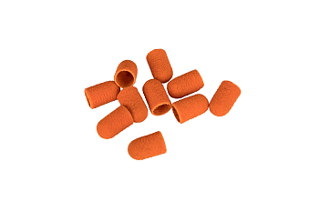 Колпачек шлифовальный 5мм (150 грид) оранжевые 10штук