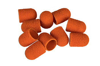 Колпачек шлифовальный 13мм (150грид) оранжевые 10штук