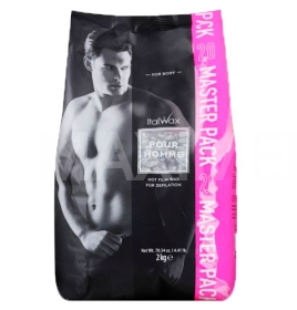 Воск в гранулах (пленочный) ITALWAX POUR HOMME мужской 2кг