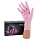 Перчатки нитриловые размер M 50пар Benovy розовые