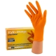 Перчатки нитриловые размер S 50 пар Style ORANGE оранжевые