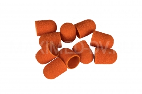 Колпачек шлифовальный 10мм (150грид) оранжевые 10штук