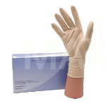 Перчатки латексные размер M 50пар Церебрум