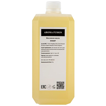 Масло массажное AF Инжир 1л