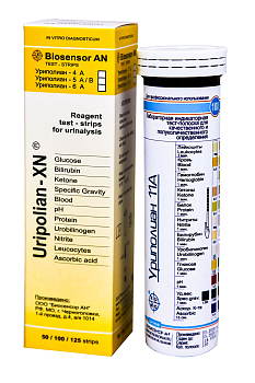 Тест-полоски Уриполиан 11А №100