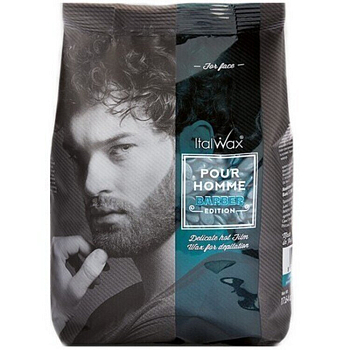 Воск в гранулах (пленочный) ITALWAX  POUR HOMME BARBER мужской 500г