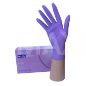 Перчатки нитриловые размер XS 50пар MediOK LAVANDER сиреневые