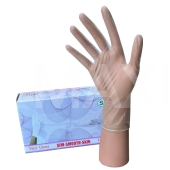 Перчатки виниловые размер S 50пар SFM-SMOOTH-SKIN прозрачные