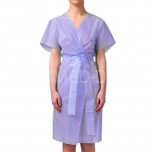 Халат процедурный кимоно (фиолетовый) 10шт