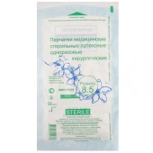 Перчатки хирургические латексные стерильные 9,0 Cerebrum