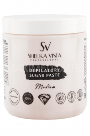 Сахарная паста средняя Shelka Vista Professional (Шелка Виста)1000 гр