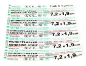 Лейкопластырь 1,9х7,2см бактерицидный SFM 